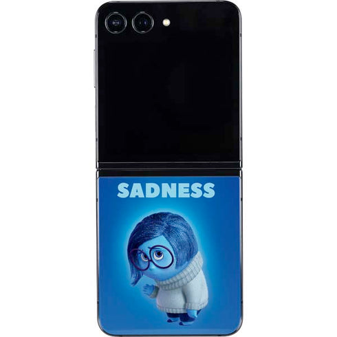 Disney Inside Out Sadness Portrait Galaxy Z Flip5 5G Skin